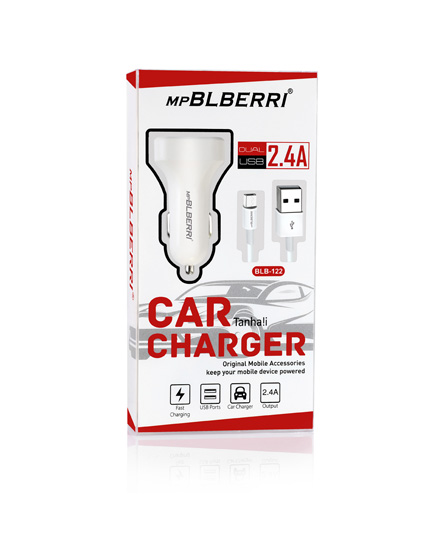MPBLBERRI / BLB-122 CAR CHARGER LIGHTNING / 1PC