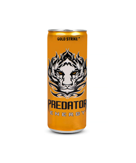 PREDATOR / ENERGY DRINK GOLD STRIKE / 250ML