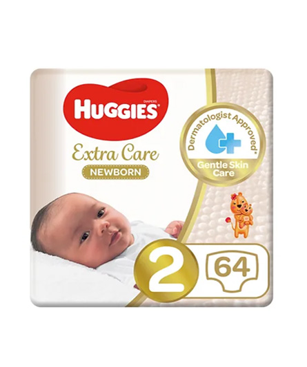 HUGGIES / BABY PANTS DIAPERS / SIZE 2 - 64PC