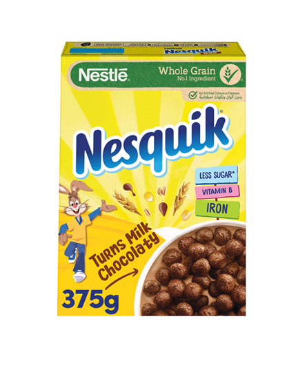 NESQUICK / CHOCOLATE FLAVOURED CEREAL / 330GR