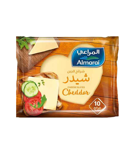 ALMARAI / CHEDDAR CHEESE SLICES / 200GR
