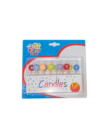PARTY POINT / CANDLES / 13PC 