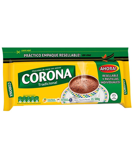 CORONA CHOCOLATE 500GR