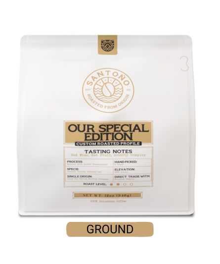 OUR SPECIAL EDTION GROUND COFFEE 340GR