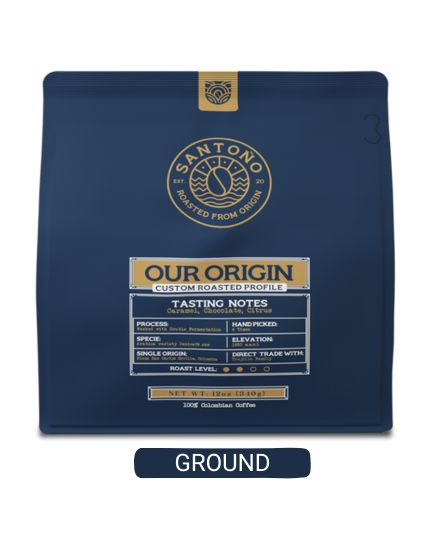 OUR ORIGIN GROUND COFFEE 340GR