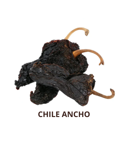 DRY CHILI ANCHO 100GR